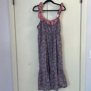 J CREW PRINT SUNDRESS